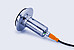Inline refractometer sensor Anton Paar L-Rix 3100 PG with threaded process connections, stainless steel housing, and printed technical label