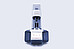Front view of Anton Paar Modular Compact Rheometer MCR 503 with open measuring area and touchscreen