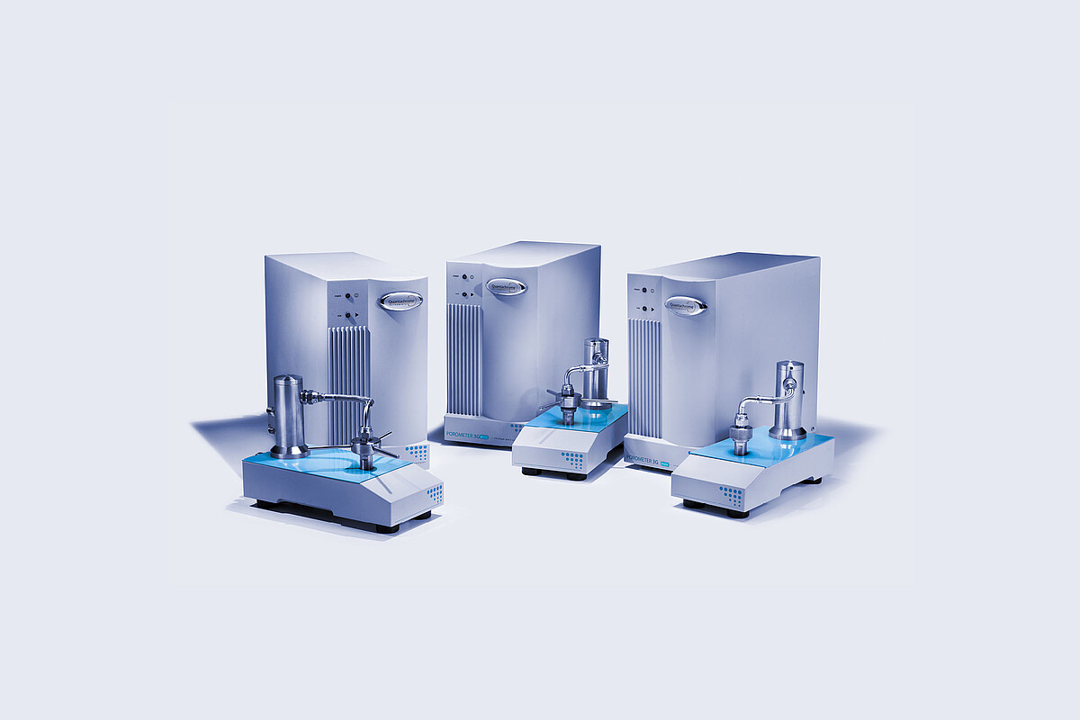 用于通孔的毛细管流动孔径仪： Porometer 3G