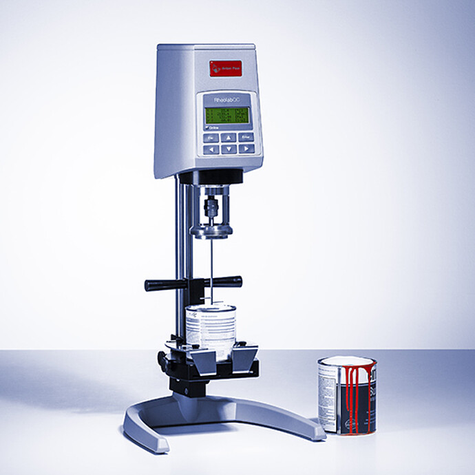 Flexible Cup Holder for RheolabQC – Testing directly in the sample container